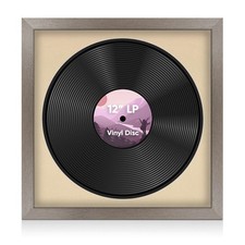 Listing image for 16X16 Vinyl Record Album Cover & Display Frame Memorabilia wall Art for Lp 12''