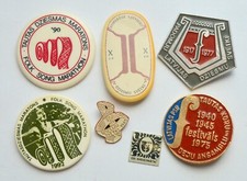 Listing image for USSR SOVIET LATVIA FOLK SONG FESTIVAL MARATHON 1975-1992 LOT OF PIN BADGES