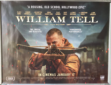Listing image for Cinema Poster: WILLIAM TELL 2025 (Quad) Claes Bang Tobias Jowett Connor Swindell