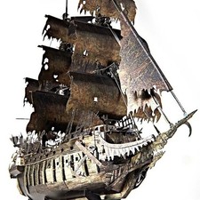 Listing image for 3D Metal Flying Dutchman Ghost Pirate Ship Model Kit DIY Puzzle Assembly Gift