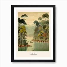 Listing image for Sundarbans Art Print Framed Wall Art Poster Canvas Print Picture