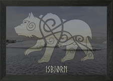 Listing image for A mythical creature Framed Wall Art Poster Canvas Print Picture