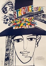 Listing image for 1980 Vintage Festival Czech Poster (Josef Flejsar) - International Folklore Fest