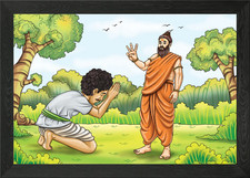 Listing image for Indian Panchatantra story2 Framed Wall Art Poster Canvas Print Picture