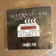Listing image for Supernatural The French Mistake Enamel Pin CultureFly WB Ep 615 Season 6