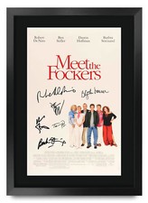 Listing image for Meet the Fockers Movie Poster Signed Printed Autograph A3 Framed Memorabilia