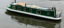 Listing image for Canal/narrow Boat ( Naughty lass ) 1/12 scale 42" wood model construction kit