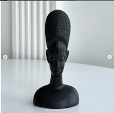 Listing image for Ancient Kongo statue African Ebony Wood Carved Statue. Handicrafts. Made in the