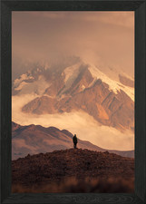 Listing image for Illimani Bolivia Framed Wall Art Poster Canvas Print Picture