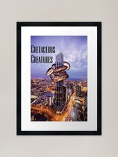 Listing image for Carpet Python Building Framed Art P Framed Wall Art Poster Canvas Print Picture