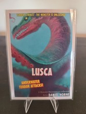 Listing image for Skybox Masterpieces Monster Edition Lusca Movie Poster Variant 14