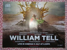 Listing image for WILLIAM TELL QUAD (30"x 40") ROLLED POSTER THE ROYAL OPERA HOUSE LIVE 2015