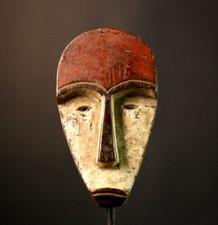 Listing image for African Bwami Mask Tribal Art Sculpture Unique Wall Hanging Decor Collecti-G3539