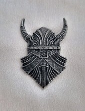 Listing image for Viking Warrior Pin Norse Mythology Helmet Badge Cosplay Collectable Jewellery