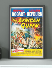 Listing image for The African Queen (1951) Unframed Wall Art Poster Print Picture A3 A4