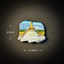 Listing image for Nepal Kathmandu Boudha Stupa 3D Fridge Magnet Sticker Refrigerator Decoration