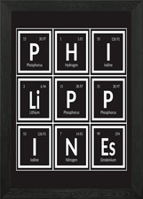 Listing image for Philippines Framed Wall Art Poster Canvas Print Picture