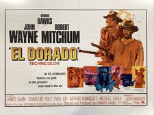 Listing image for El Dorado 1967 Original UK Quad Movie Poster 40x30 inches