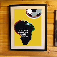 Listing image for 2010 South Africa World Cup Poster (framed or Unframed)