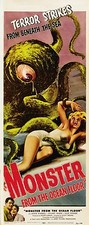 Listing image for MONSTER FROM OCEAN FLOOR 2 B-MOVIE REPRODUCTION ART PRINT A4 A3 A2 A1