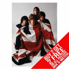 Listing image for THE WHO BB1 UNION JACK POSTER ART PRINT A4 A3 SIZE BUY 2 GET ANY 2 FREE