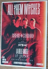 Listing image for ALL THEM WITCHES concert poster – 2026 tour live band music show gig memorabilia