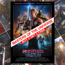 Listing image for Masters of the Universe 2026 Movie Poster Wall Art Print