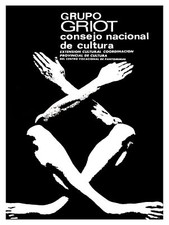 Listing image for 781.Quality Design Dance Poster.Grupo Griot.Pantomimas.Mimes.Spanish
