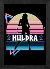 Listing image for Huldra Hulder Scandinavian Framed Wall Art Poster Canvas Print Picture