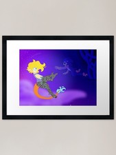 Listing image for Epheos Saves Jinn Framed Art Print Framed Wall Art Poster Canvas Print Picture