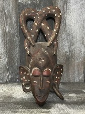 Listing image for African Mask, the Leopard Spirit Made In Ghana Beautiful Piece