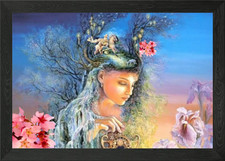 Listing image for forest spirit Framed Wall Art Poster Canvas Print Picture