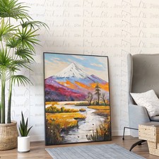 Listing image for Mount Kilimanjaro Abstract Wall Tanzania African Mountain Landscape Scenery