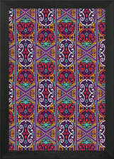 Listing image for borneo colorful pattern Framed Wall Art Poster Canvas Print Picture
