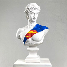 Listing image for David Art Sculpture - Modern Culture Renaissance Michelangelo Statue Home Decor