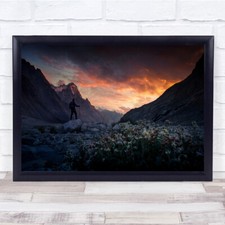 Listing image for Pakistan mountain climber Wall Art Print