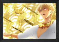 Listing image for Gilgamesh Framed Wall Art Poster Canvas Print Picture