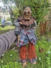 Listing image for Burmese Marionette String Puppet Vintage Traditional Handmade Folk Art Doll