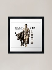 Listing image for Pure and Powerful - Laos Framed Art Framed Wall Art Poster Canvas Print Picture