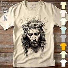 Listing image for Jesus Christ T-Shirt Religion Christianity Cross Savior Messiah Holy Spirit F022