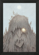 Listing image for Forest Troll Framed Wall Art Poster Canvas Print Picture