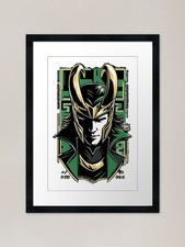 Listing image for Trickster Framed Art Print Framed Wall Art Poster Canvas Print Picture