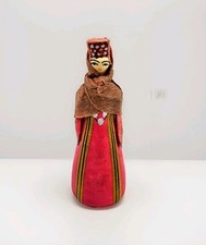 Listing image for Vintage Moldavin Russian Folk Art Paper Mache 3.75" Figure Typkmehka European